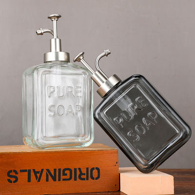 Sturdy Glass Soap Dispenser Bottles for Long Lasting Performance