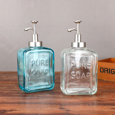 Sturdy Glass Soap Dispenser Bottles for Long Lasting Performance