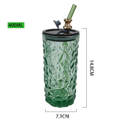 400ml Tallball Glass Cup for Water and Beverage Home Office