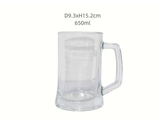 560ml Hoshine Joy Clear Glass Drinking Cups Ideal for Daily Use