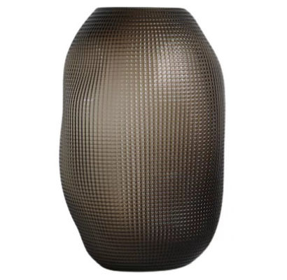 H32CM Modern Kitchen Display Crystal Glass Vase With Stylish Design