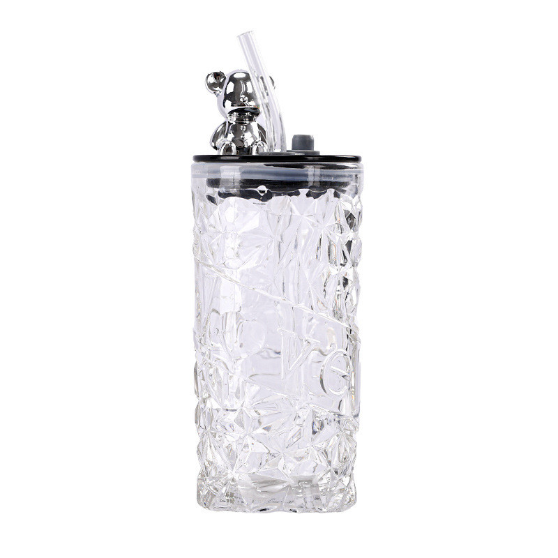 400ml Tallball Glass Cup for Water and Beverage Home Office