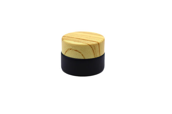 Jarrones de vidrio con tapa de tornillo transparente de 5 ml para loción cosmética